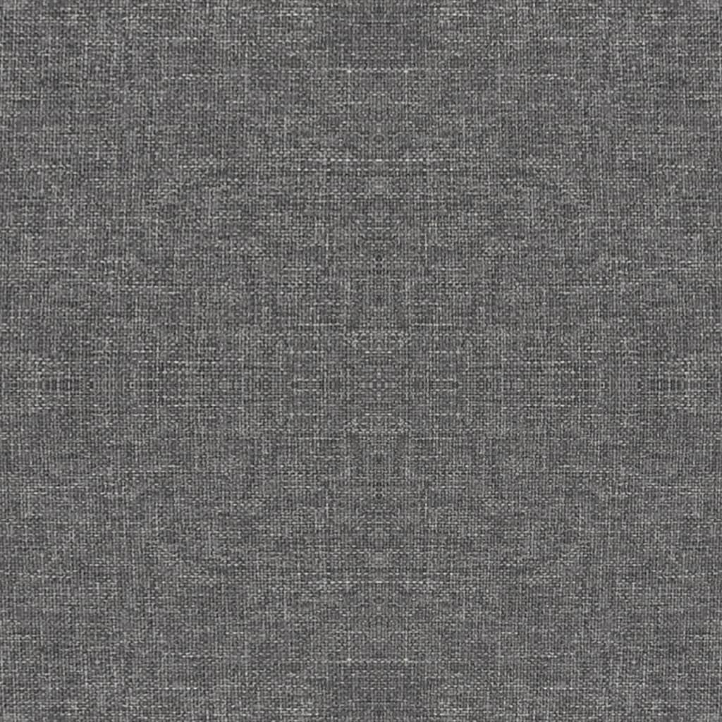 Chaises pivotantes à manger lot de 2 Gris clair Tissu - XIOS