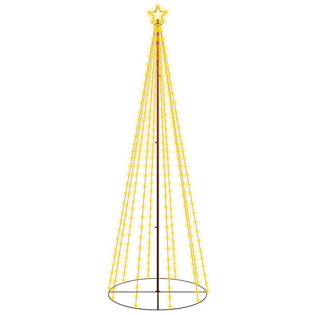 Arbre de Noël cône 310 LED Blanc chaud 100x300 cm - XIOS