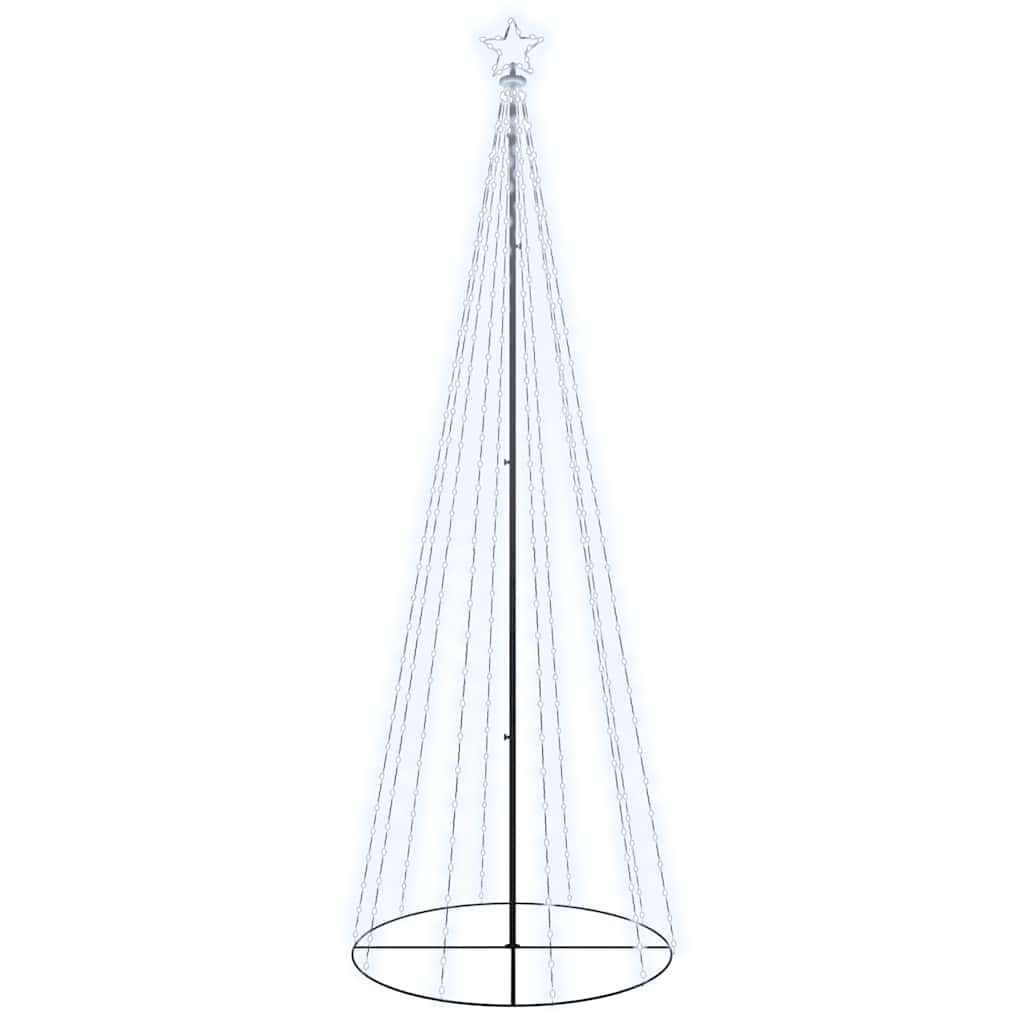 Arbre de Noël cône 310 LED Blanc froid 100x300 cm - XIOS