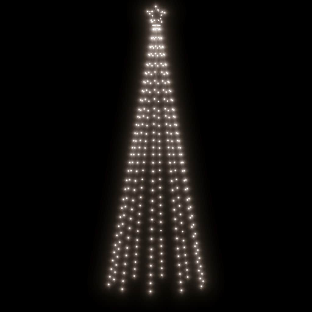 Arbre de Noël cône 310 LED Blanc froid 100x300 cm - XIOS