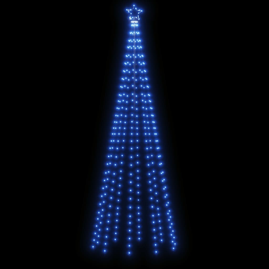 Arbre de Noël cône 310 LED Bleues 100x300 cm - XIOS