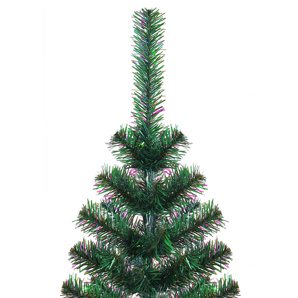 Sapin de Noël artificiel pointes iridescentes Vert 120 cm PVC - XIOS