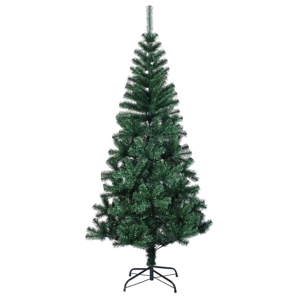 Sapin de Noël artificiel pointes iridescentes Vert 240 cm PVC - XIOS