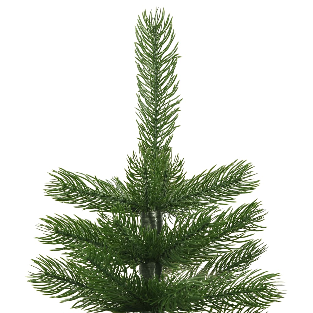 Sapin de Noël artificiel mince avec support 210 cm PE - XIOS