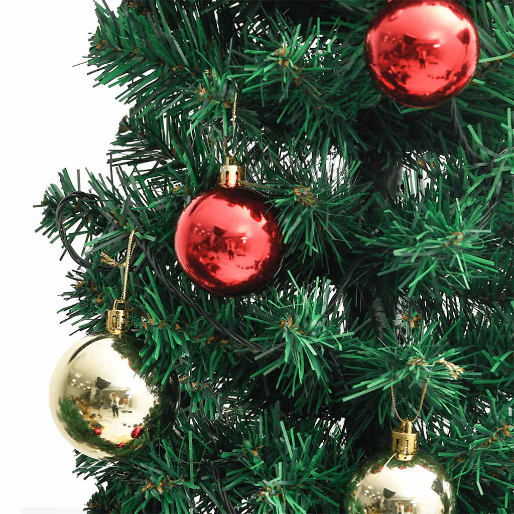 Cactus de Noël avec support et LED Vert 150 cm PVC - XIOS