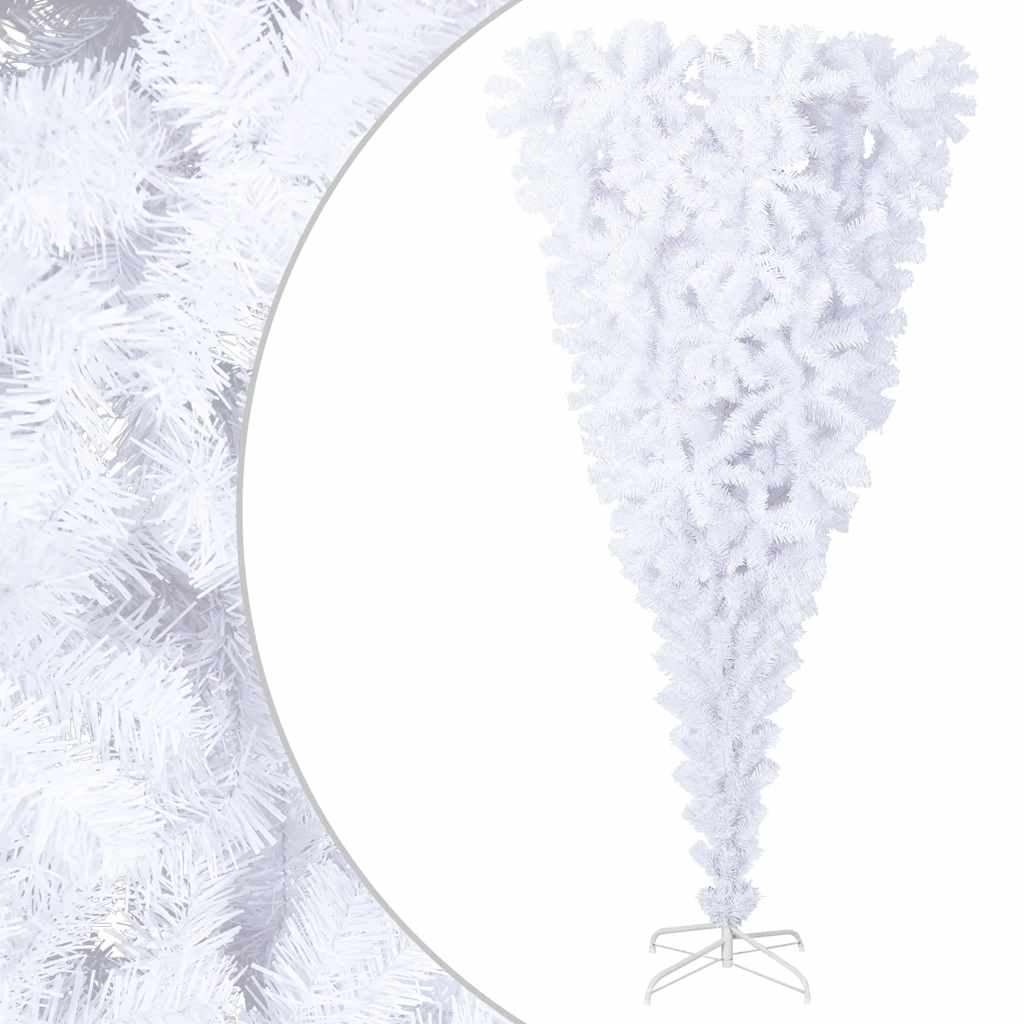 Sapin de Noël artificiel renversé avec support Blanc 240 cm - XIOS