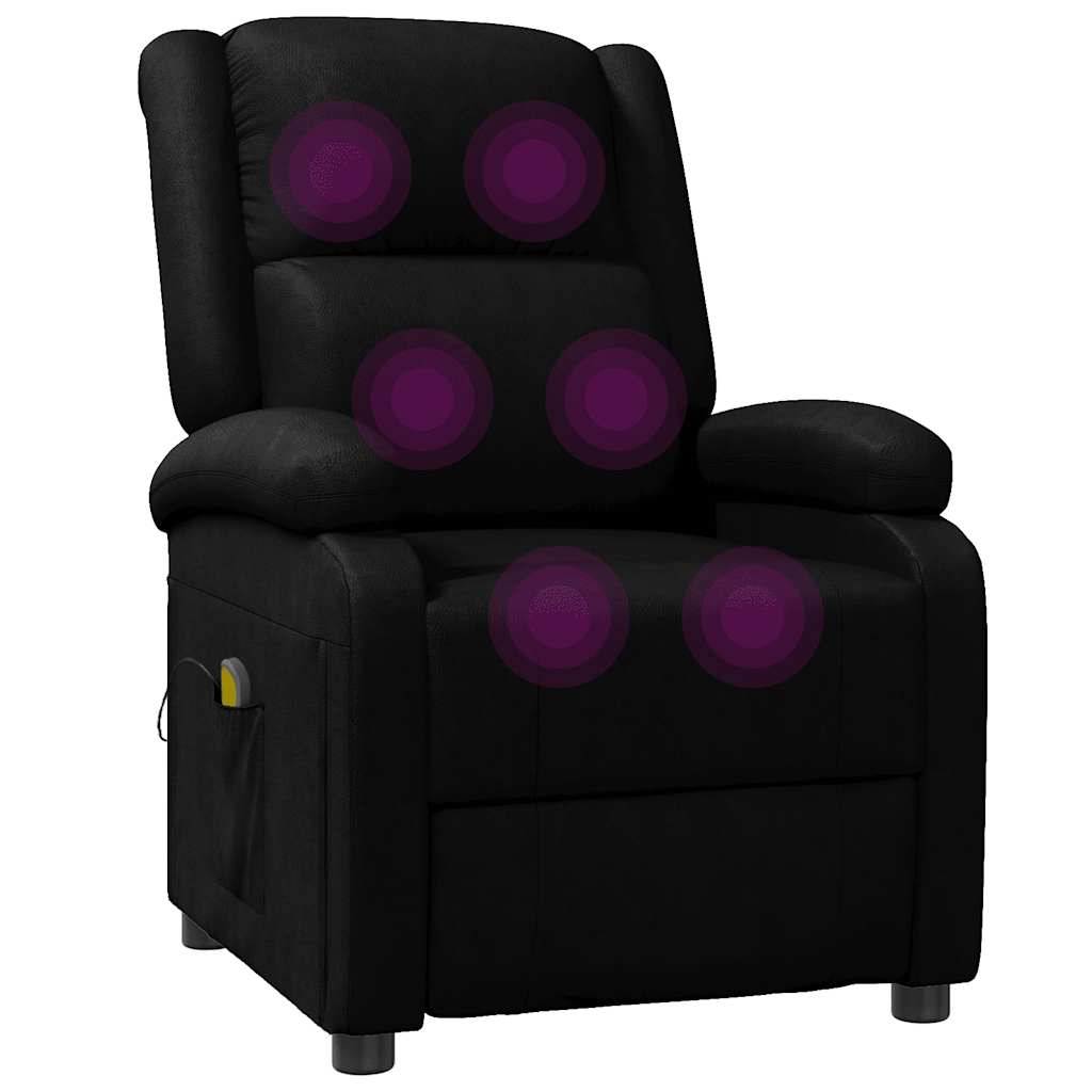 Fauteuil de massage Noir Similicuir - XIOS
