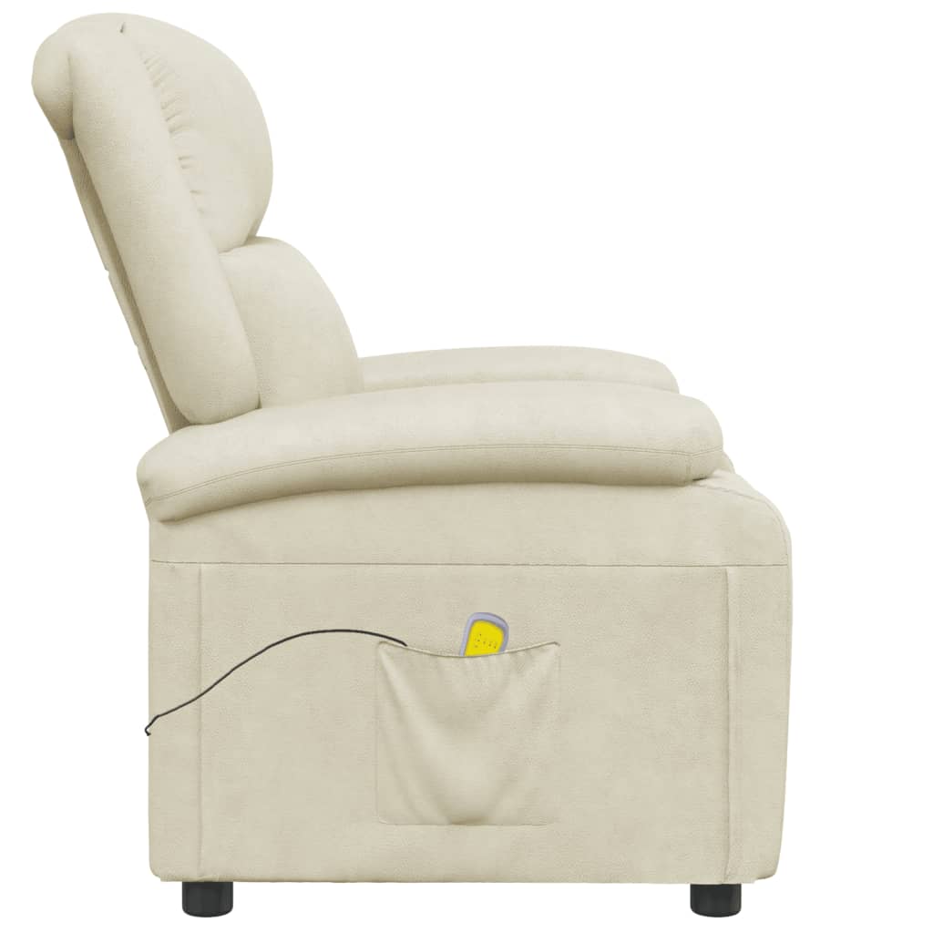 Fauteuil de massage Crème Similicuir - XIOS