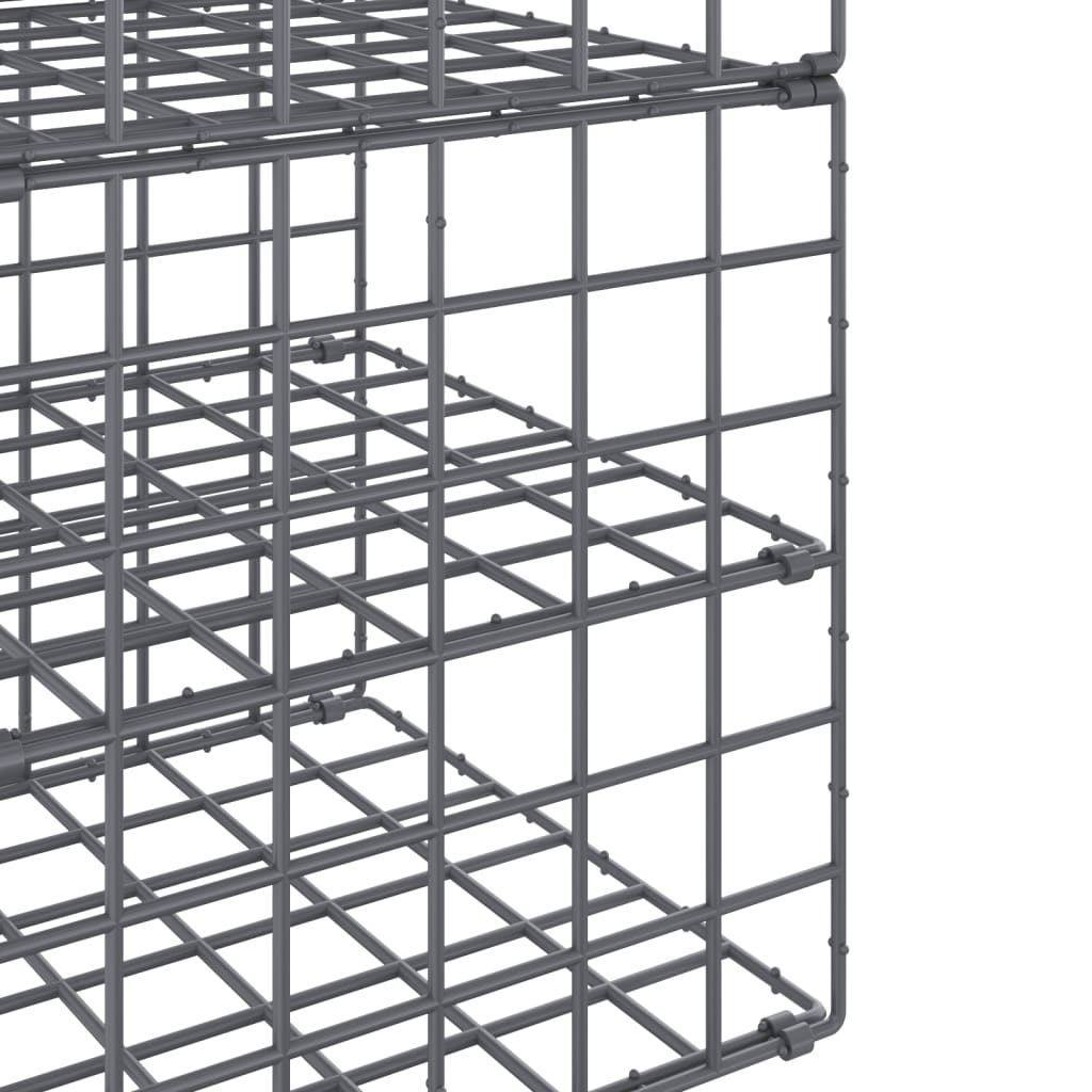 Organisateur de garde-robe suspendu avec 7 étagères 2 pcs - XIOS