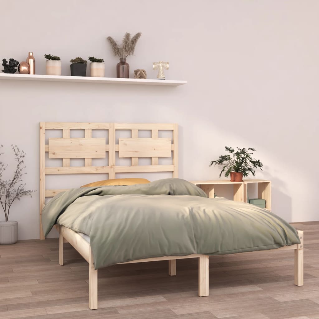 Cadre de lit sans matelas 120x200 cm bois massif - XIOS