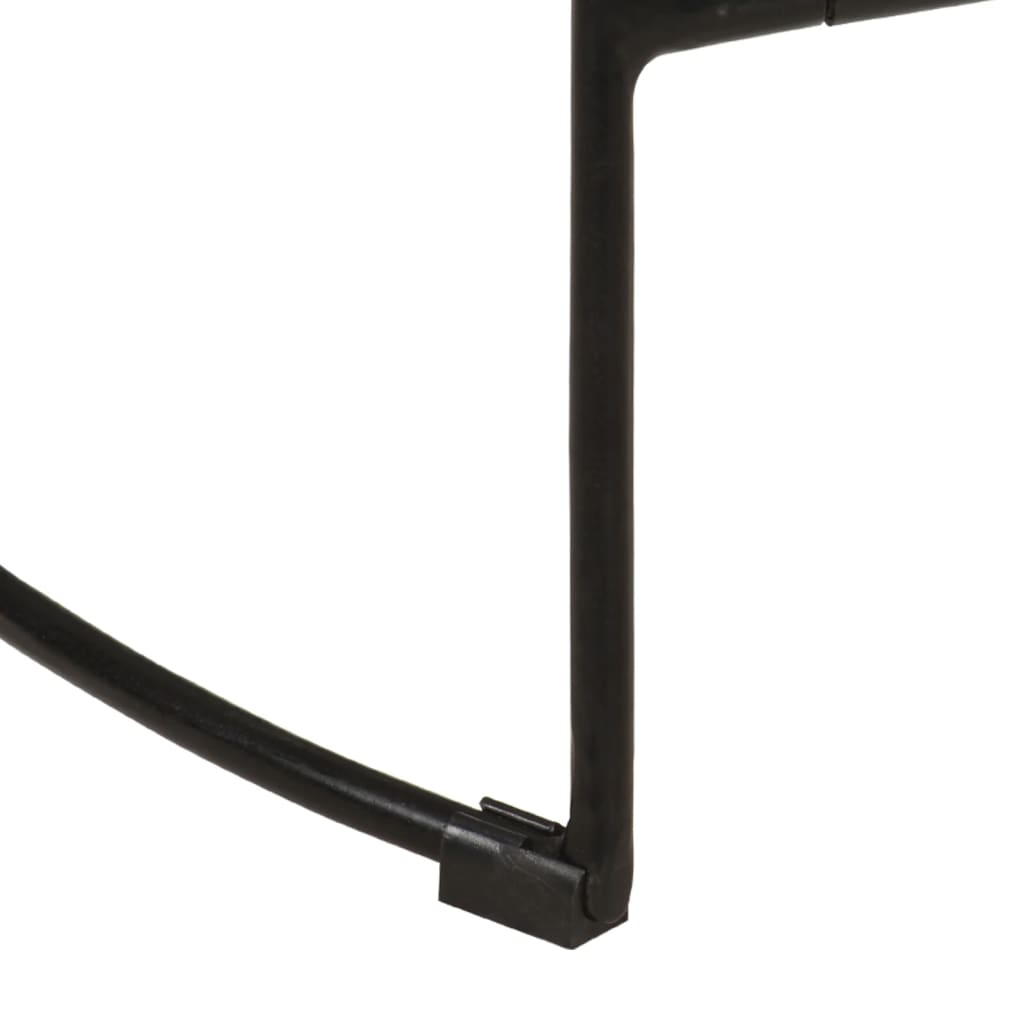 Tabourets de bar Gavin lot de 2 45x38x53cm bois massif manguier - XIOS