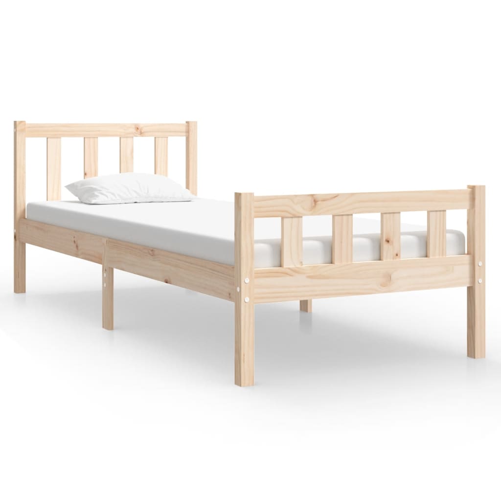Cadre de lit sans matelas bois massif - XIOS