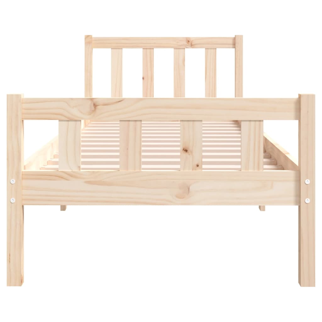 Cadre de lit sans matelas bois massif - XIOS