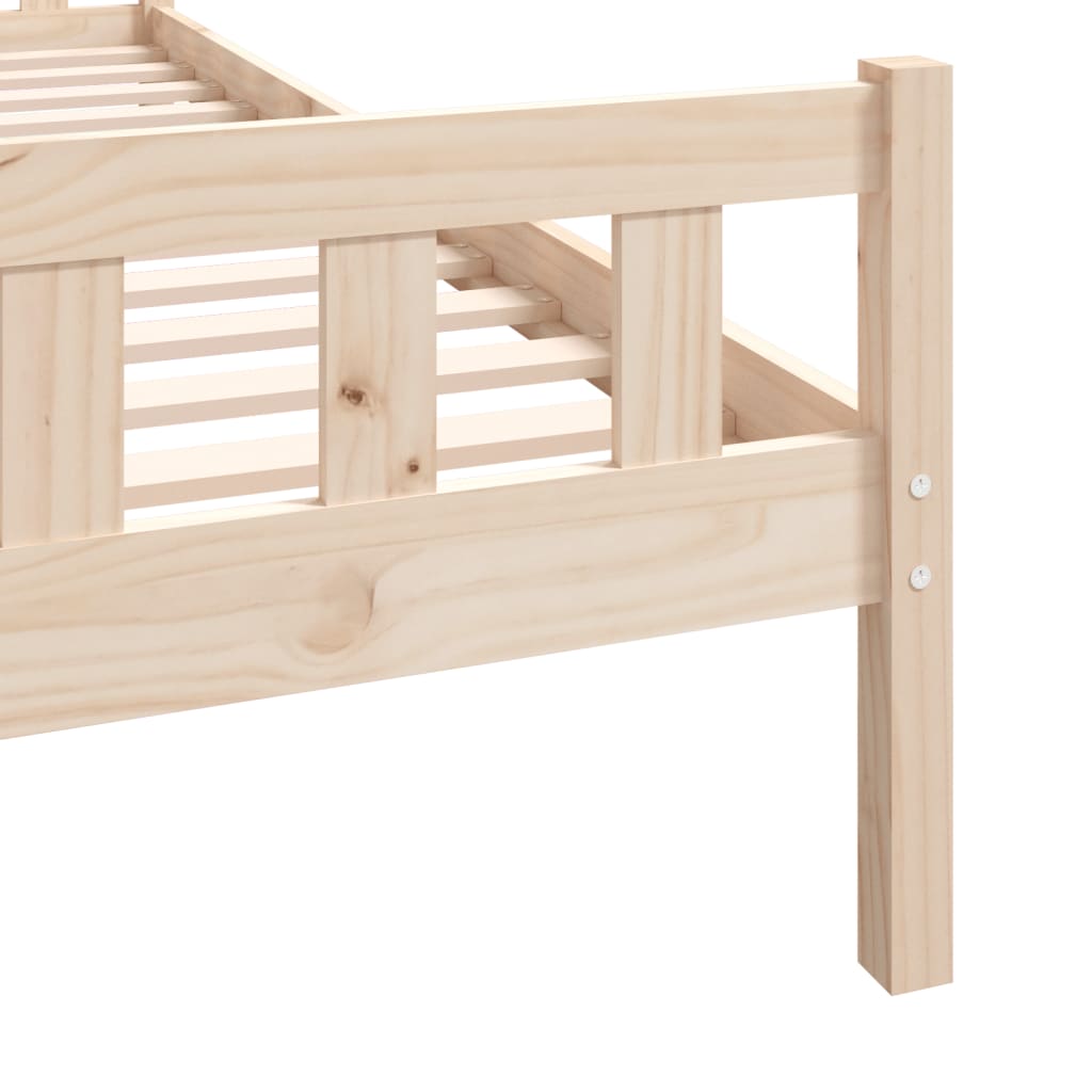 Cadre de lit sans matelas bois massif - XIOS