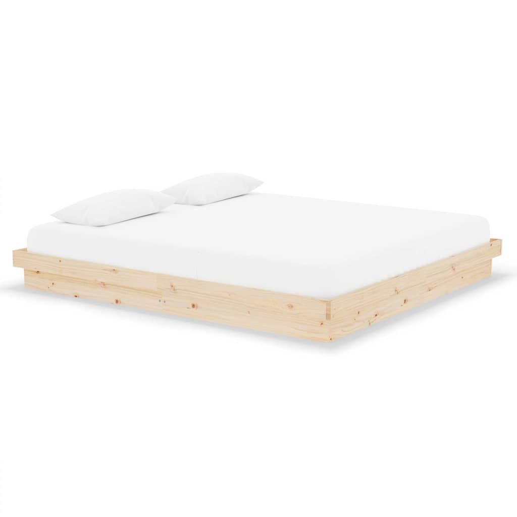 Cadre de lit sans matelas bois massif - XIOS