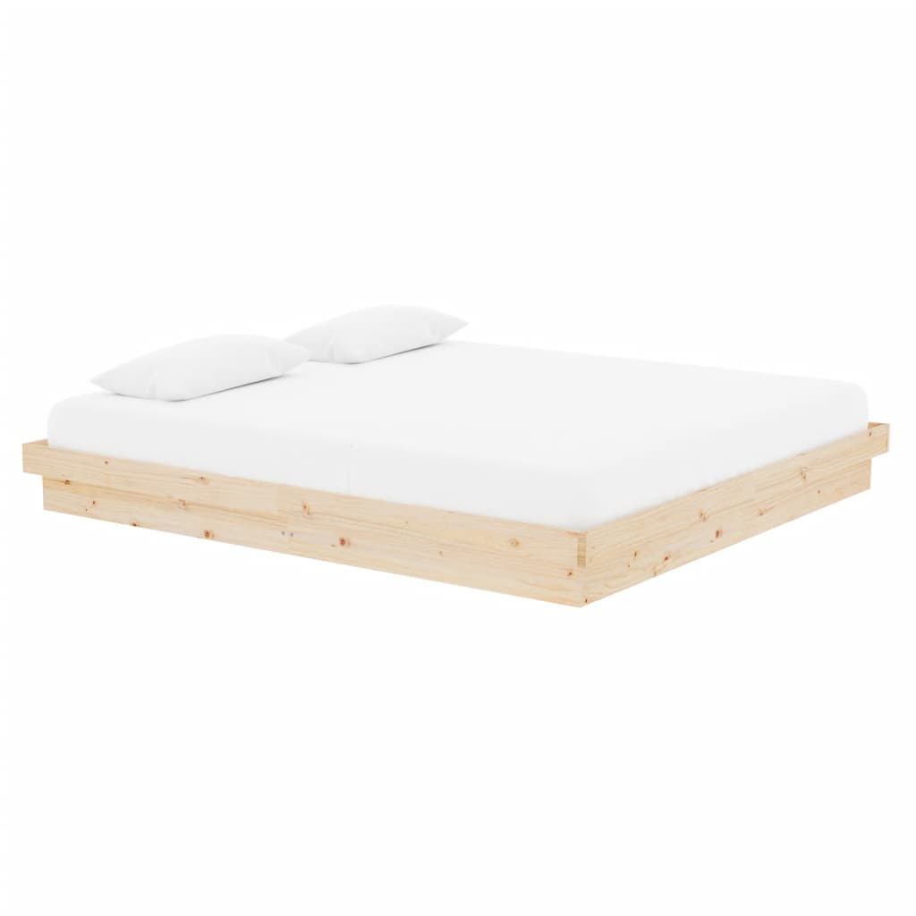 Cadre de lit sans matelas bois massif - XIOS