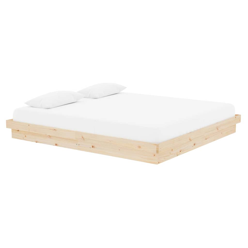 Cadre de lit sans matelas bois massif - XIOS