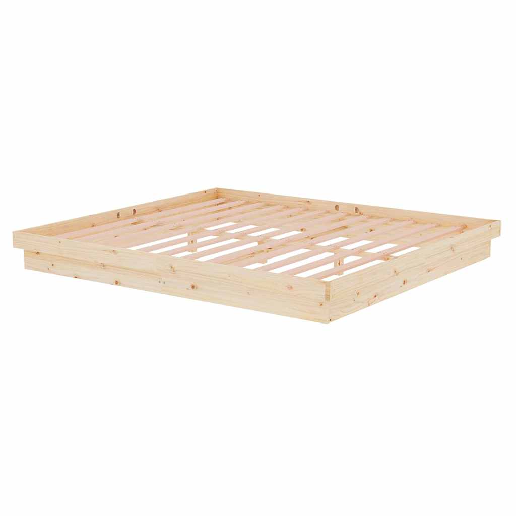 Cadre de lit sans matelas bois massif - XIOS