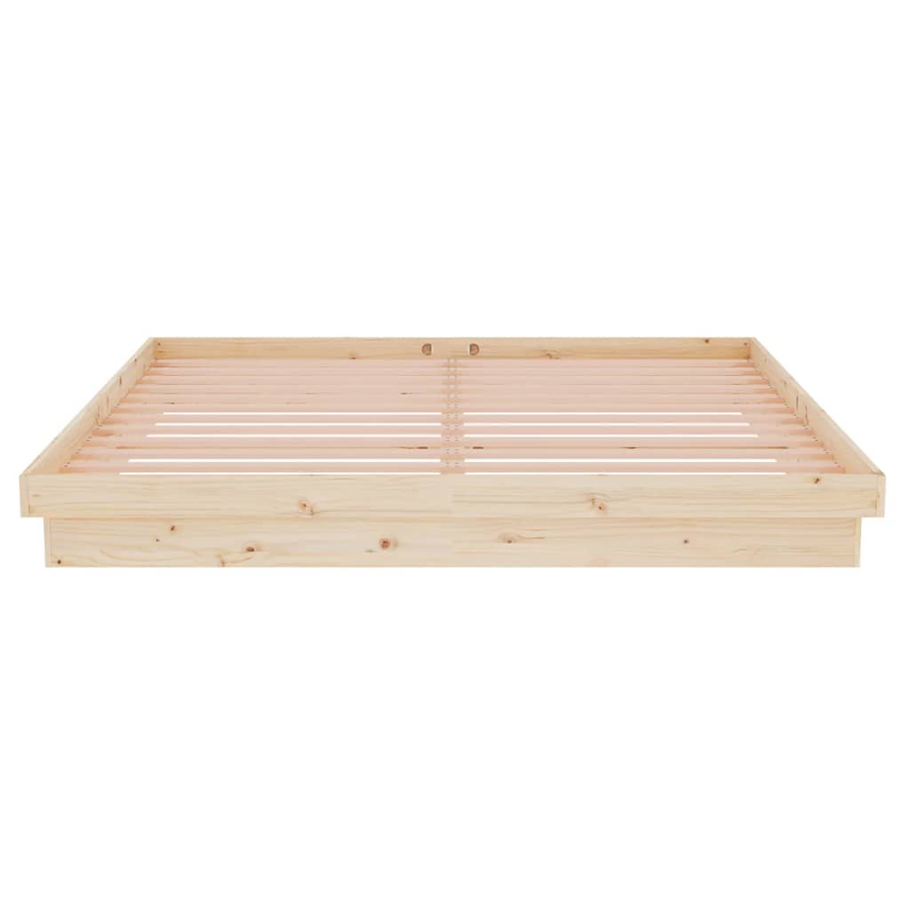 Cadre de lit sans matelas bois massif - XIOS