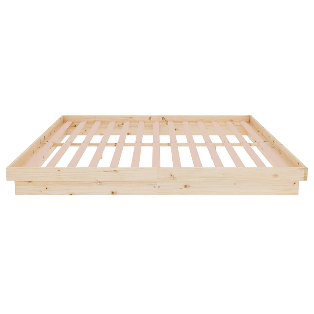 Cadre de lit sans matelas bois massif - XIOS