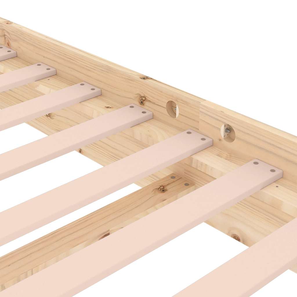 Cadre de lit sans matelas bois massif - XIOS