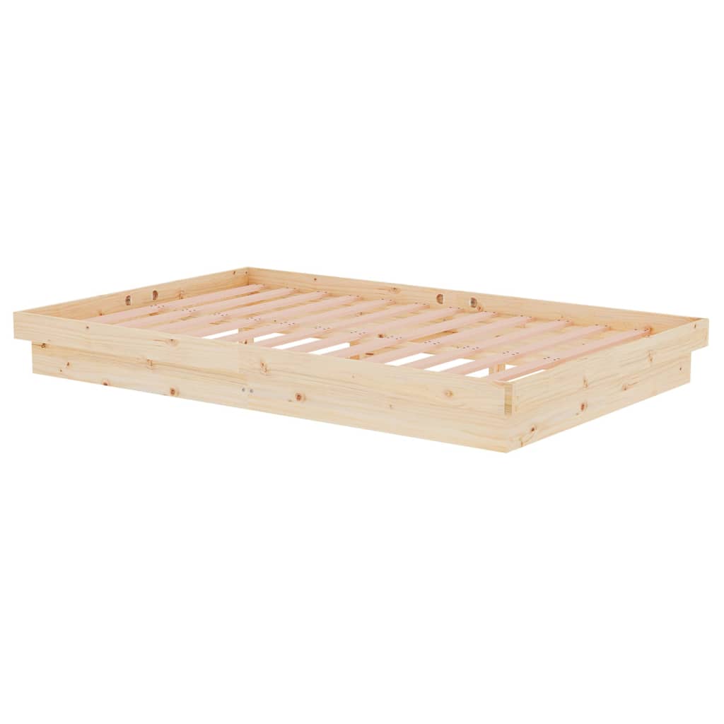 Cadre de lit sans matelas bois massif - XIOS
