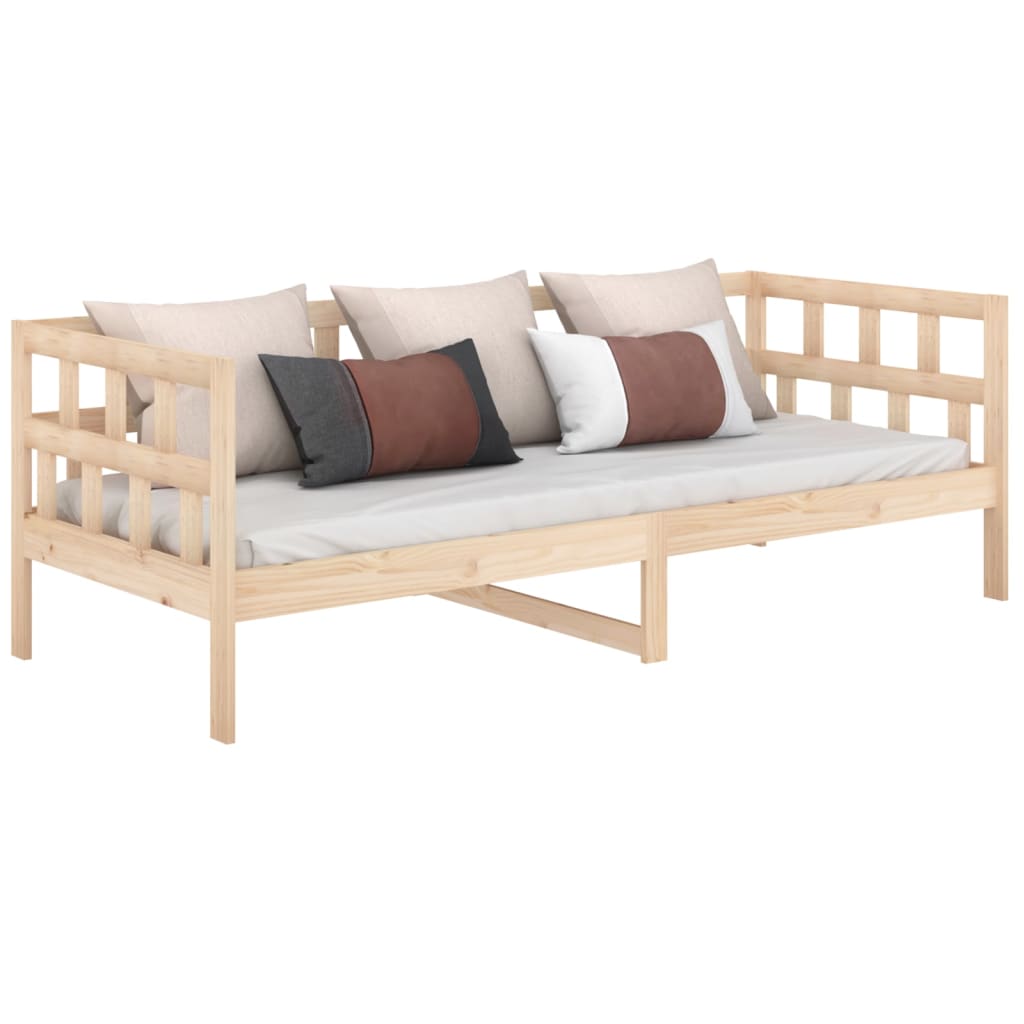 Lit de jour sans matelas bois de pin massif 80x200 cm - XIOS