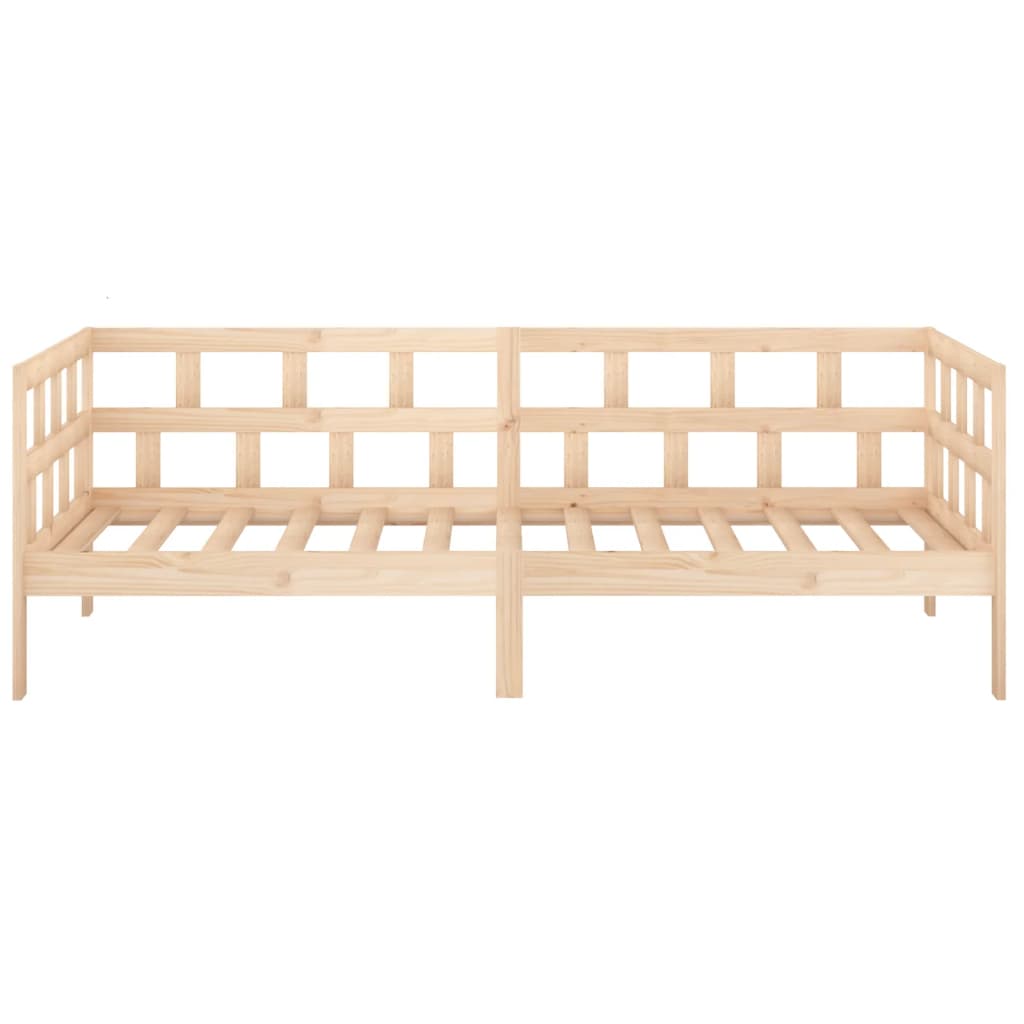 Lit de jour sans matelas bois de pin massif 80x200 cm - XIOS