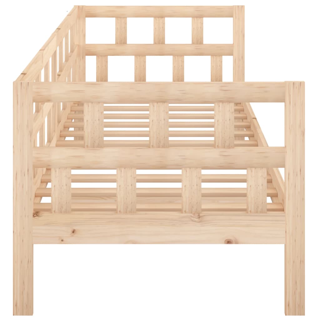 Lit de jour sans matelas bois de pin massif 90x190 cm - XIOS