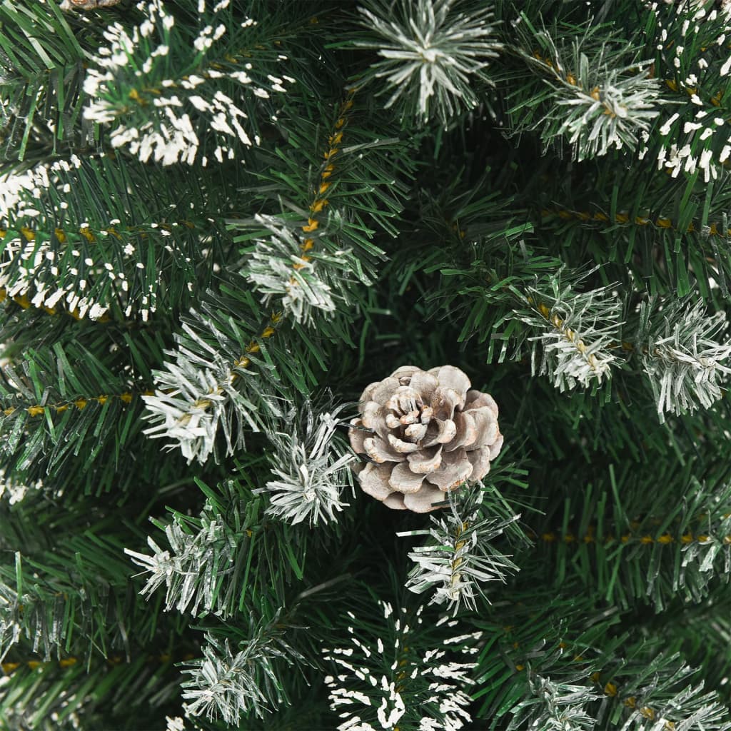 Sapin de Noël artificiel mince avec support 240 cm PVC - XIOS