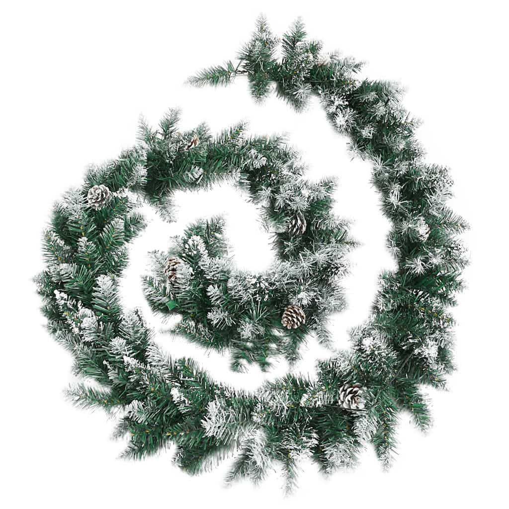 Guirlande de Noël avec lumières LED Vert 5,2 m PVC - XIOS