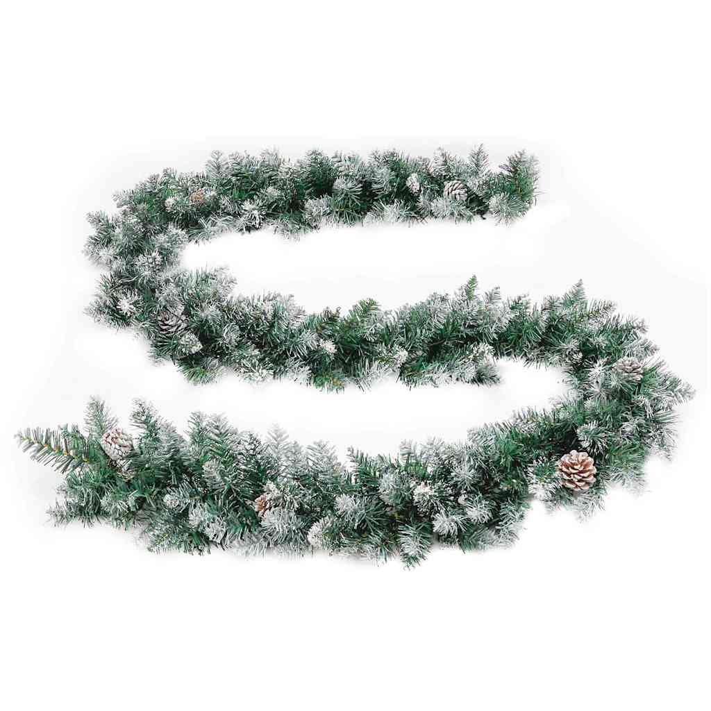 Guirlande de Noël avec lumières LED Vert 5,2 m PVC - XIOS