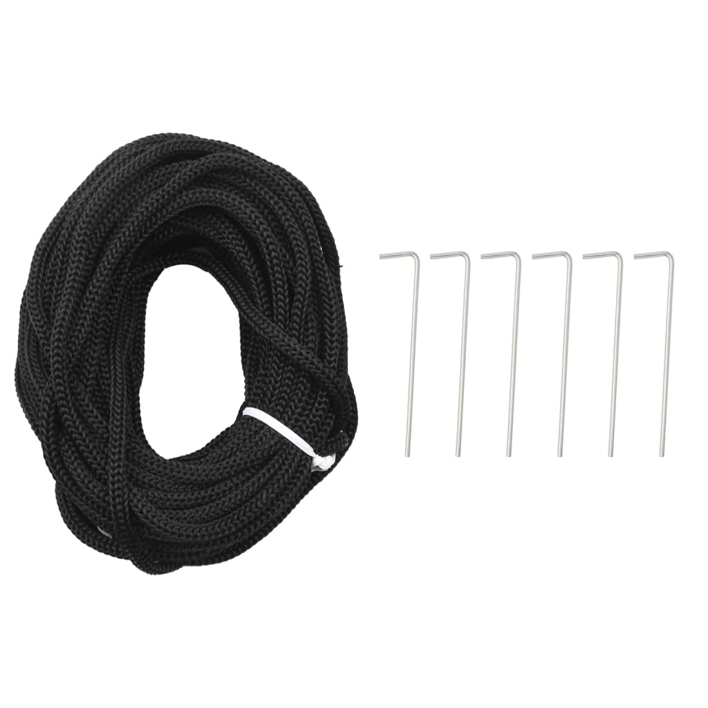 Sapin de Noël sur mât de drapeau 108 LED Bleues 180 cm - XIOS