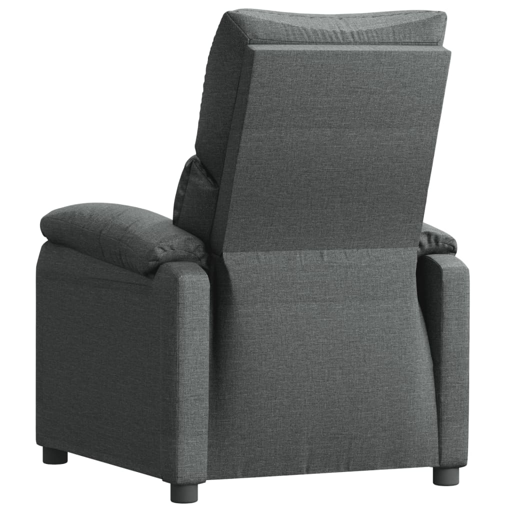 Fauteuil inclinable Gris foncé Tissu - XIOS