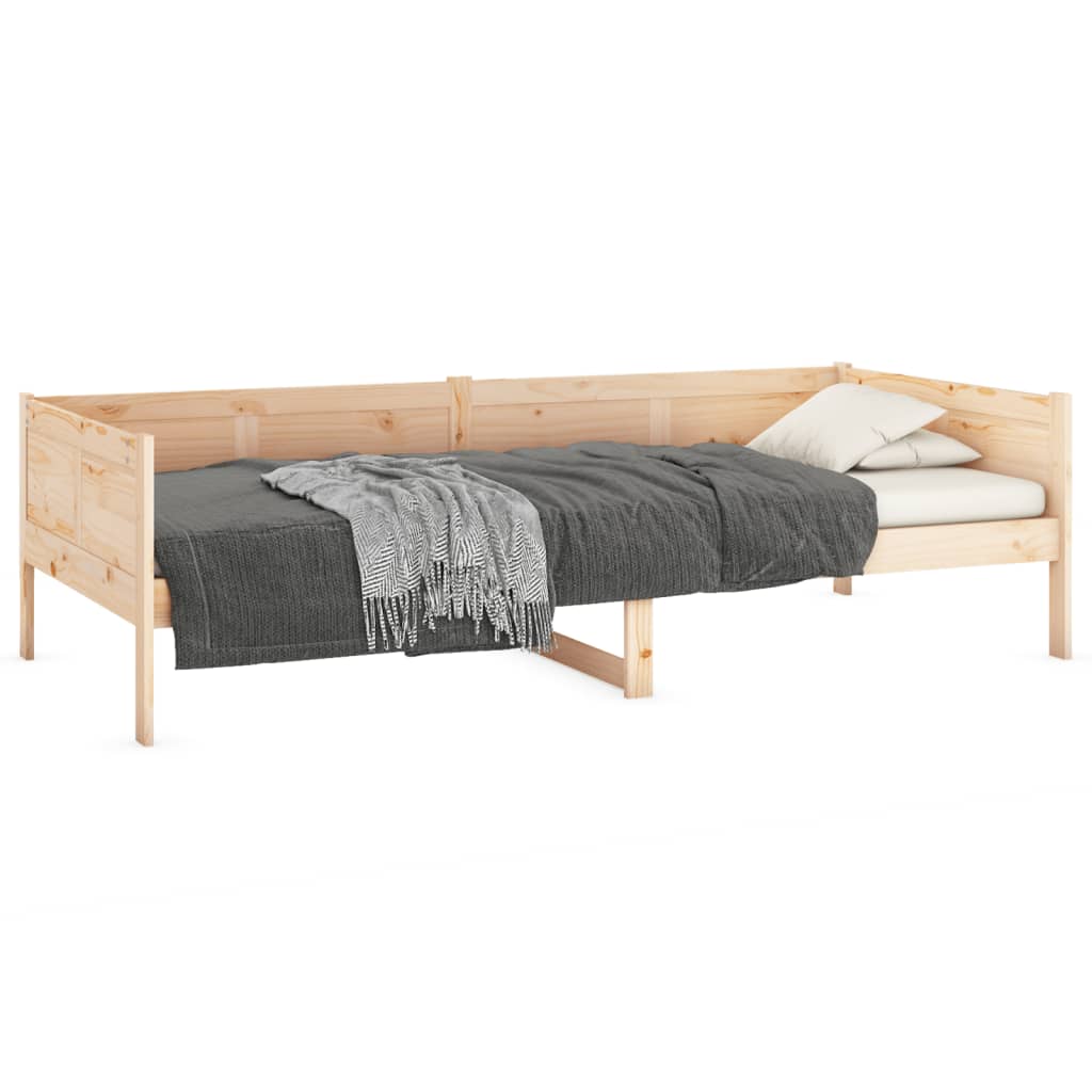 Lit de jour sans matelas bois de pin massif 80x200 cm - XIOS