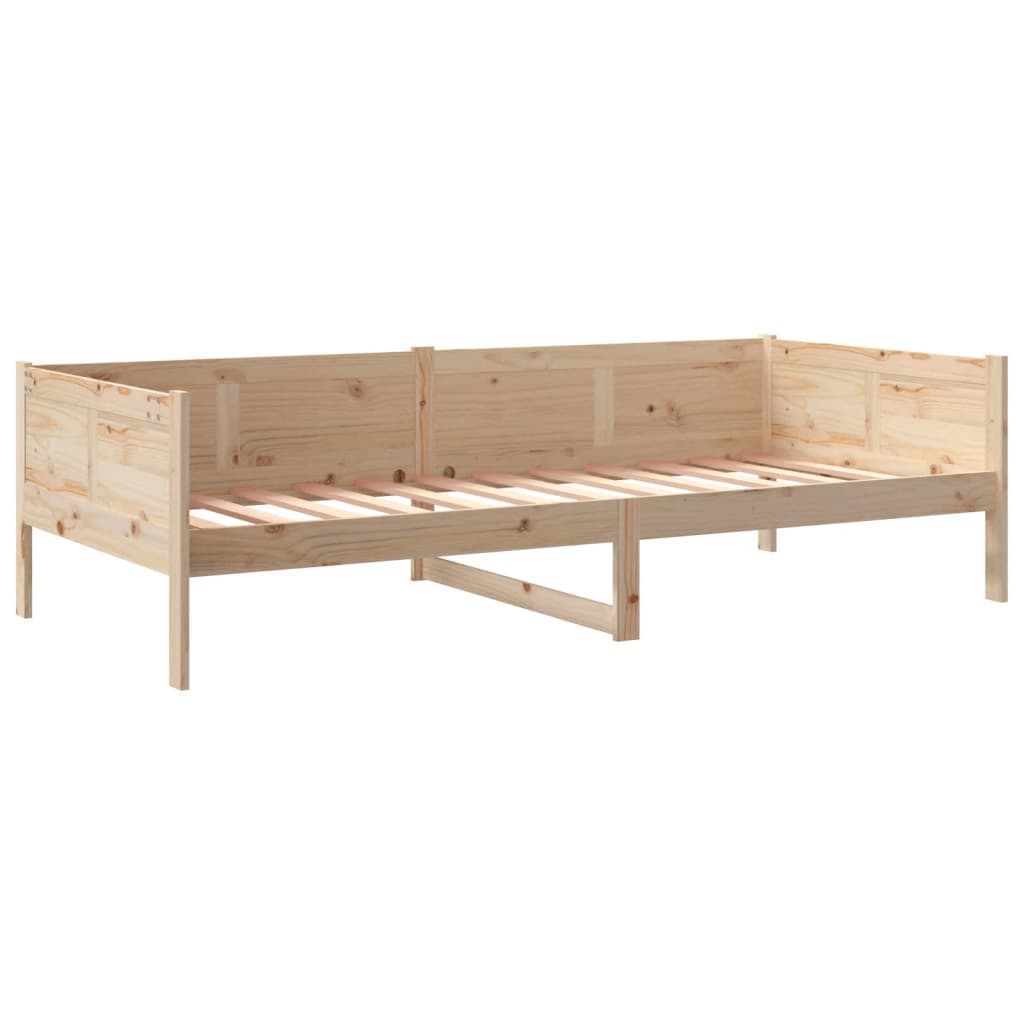 Lit de jour sans matelas bois de pin massif 80x200 cm - XIOS