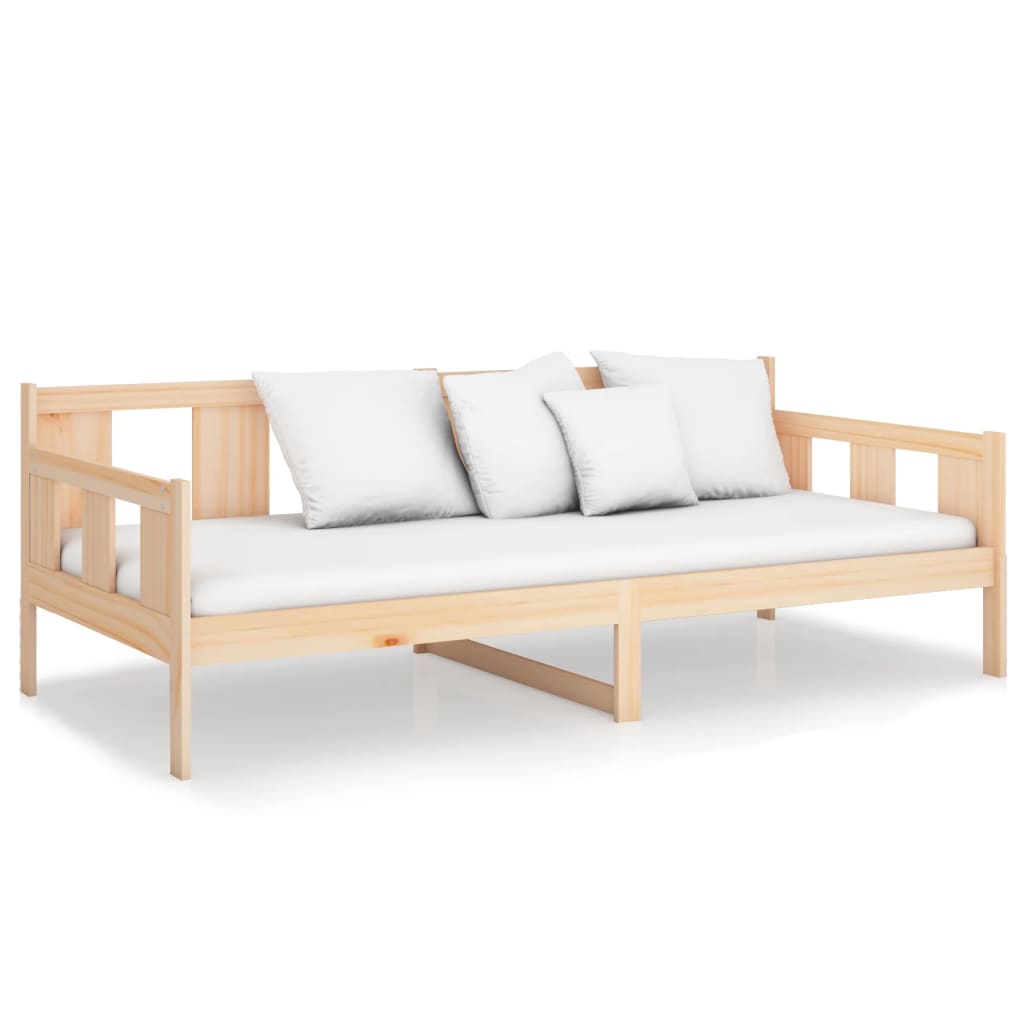 Lit de jour sans matelas bois de pin massif 80x200 cm - XIOS