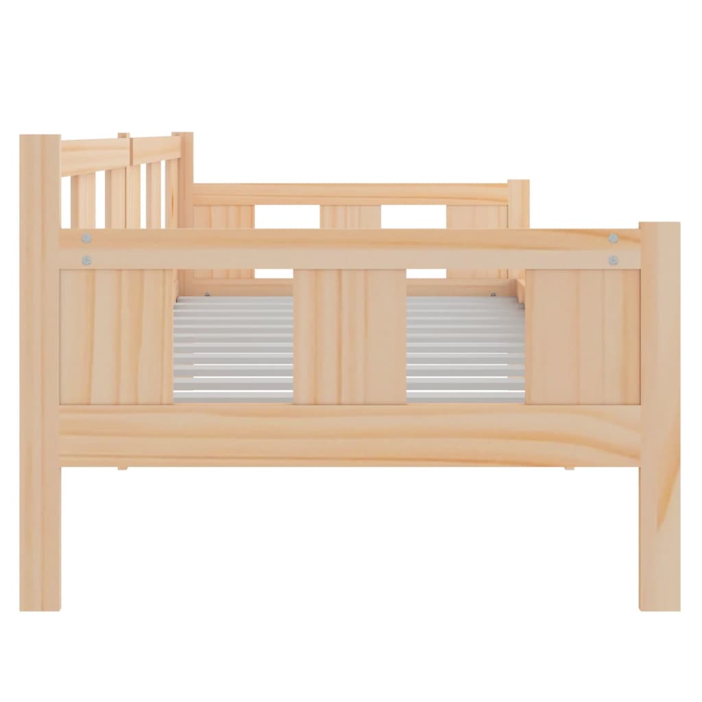 Lit de jour sans matelas bois de pin massif 80x200 cm - XIOS
