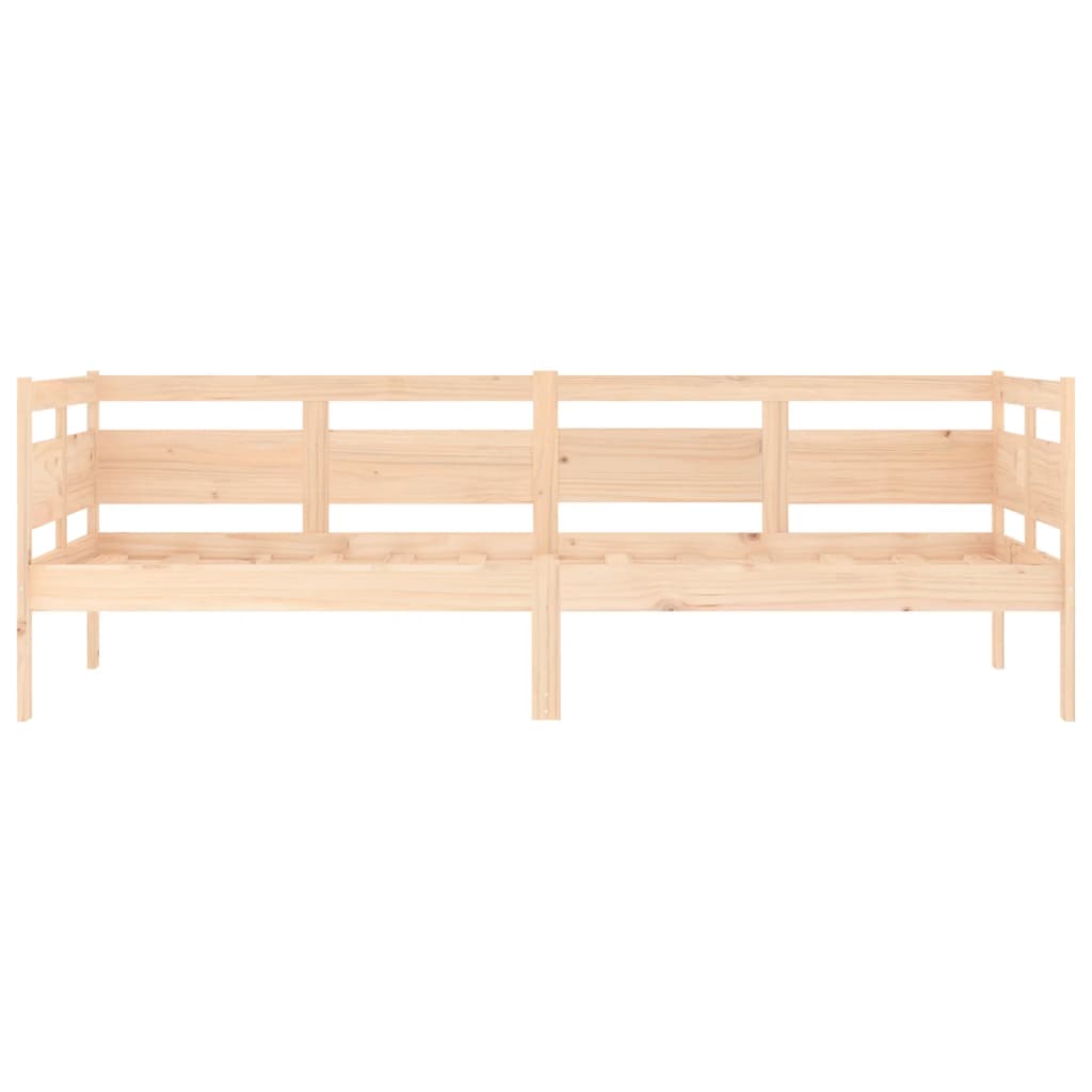 Lit de jour sans matelas bois de pin massif 80x200 cm - XIOS
