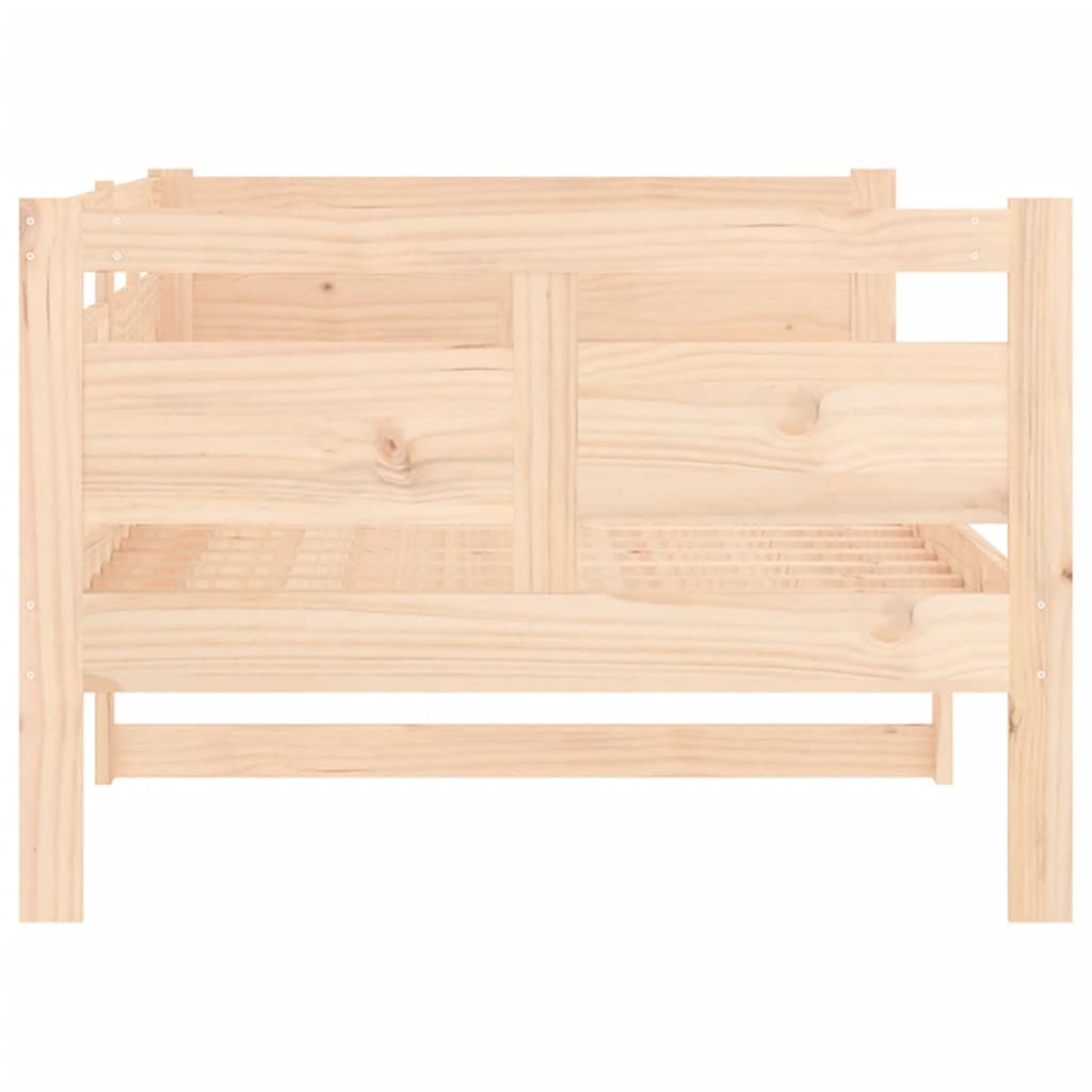 Lit de jour sans matelas bois de pin massif 90x190 cm - XIOS