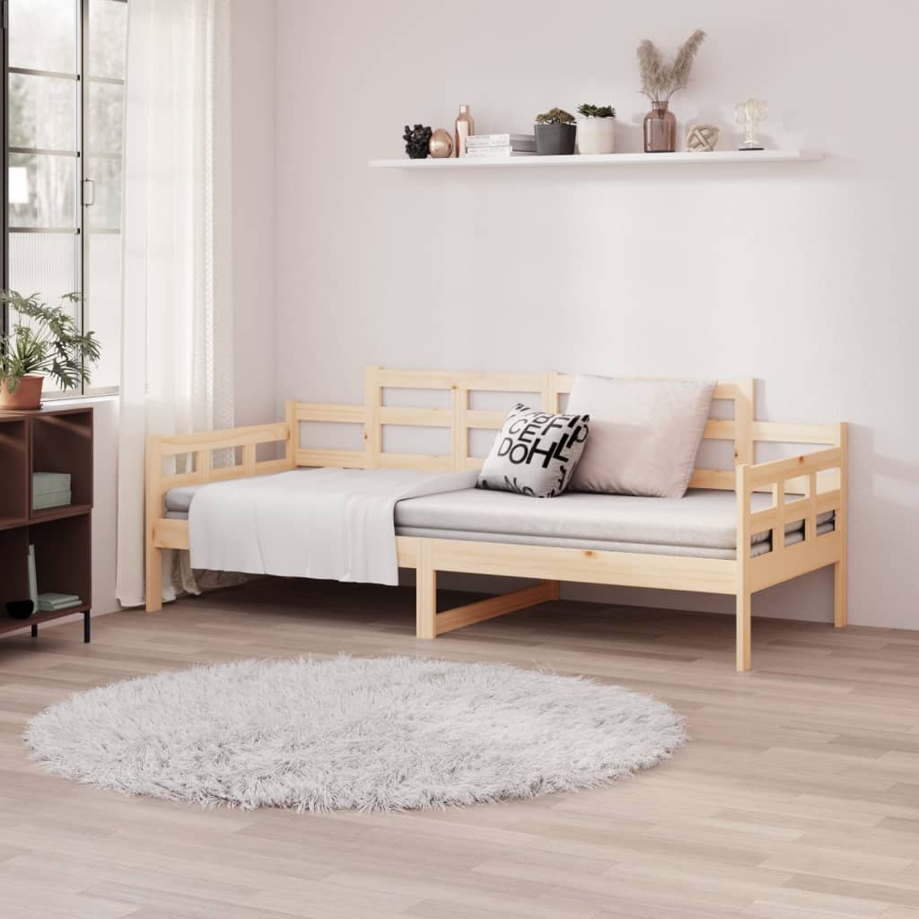 Lit de jour sans matelas bois de pin massif 90x200 cm - XIOS