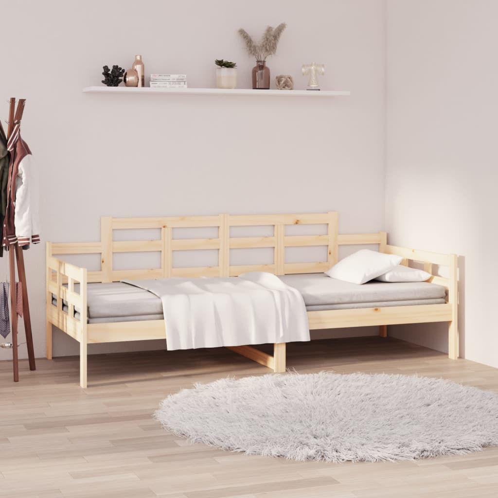 Lit de jour sans matelas bois de pin massif 80x200 cm - XIOS