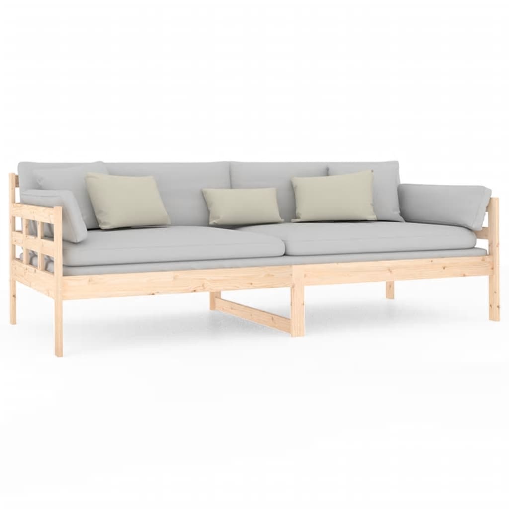 Lit de jour sans matelas bois de pin massif 90x200 cm - XIOS