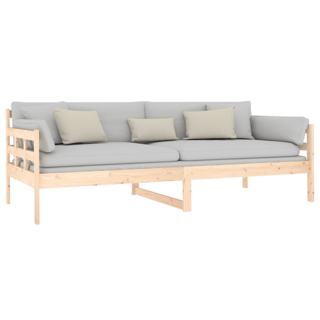 Lit de jour sans matelas bois de pin massif 90x200 cm - XIOS