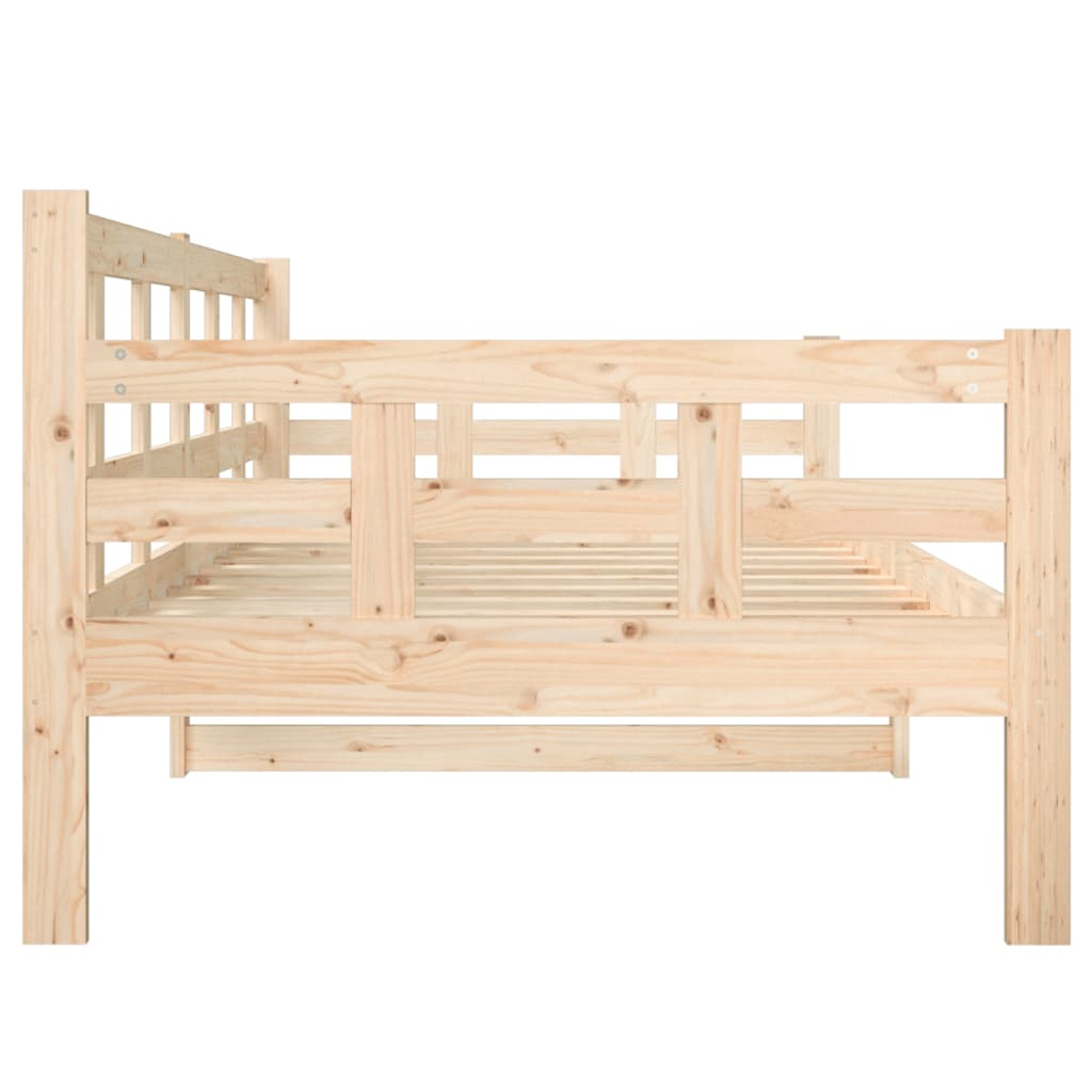 Lit de jour sans matelas bois de pin massif 90x200 cm - XIOS