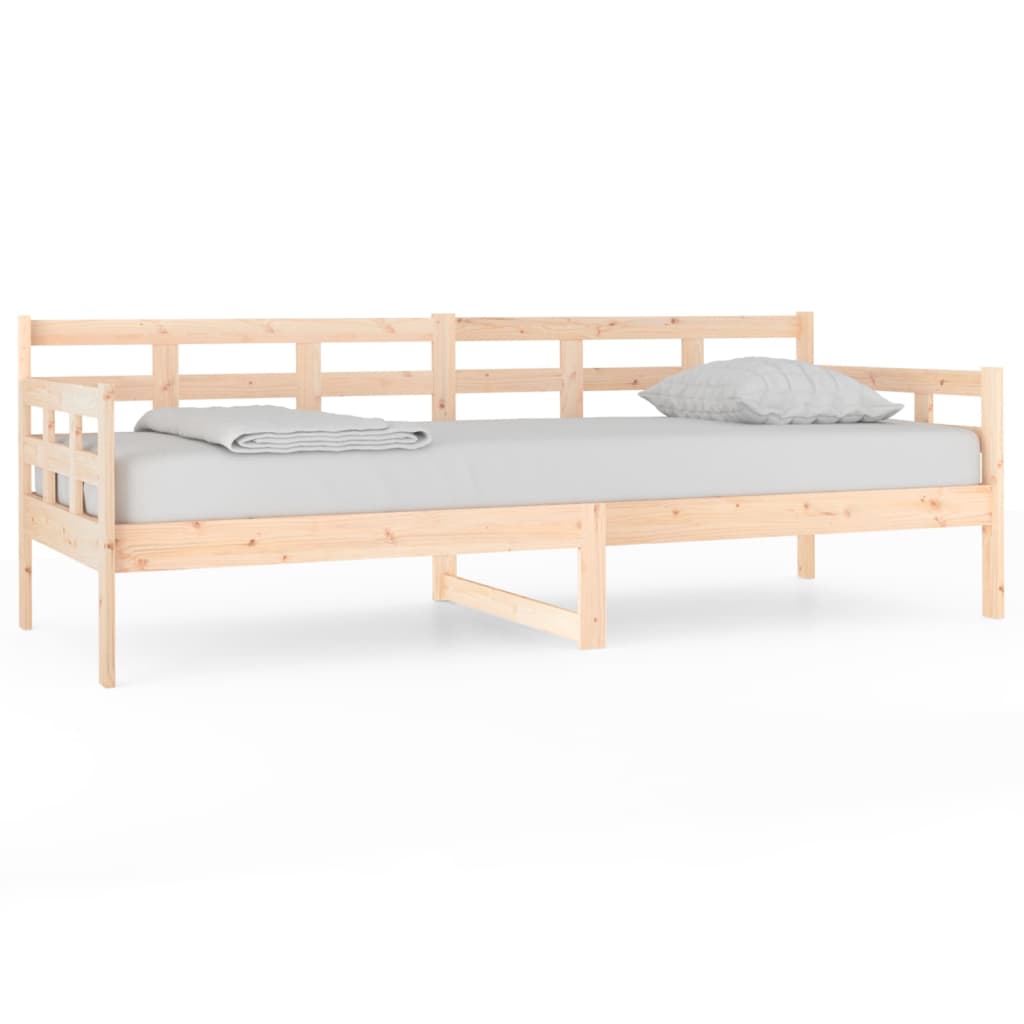 Lit de jour sans matelas bois de pin massif 80x200 cm - XIOS