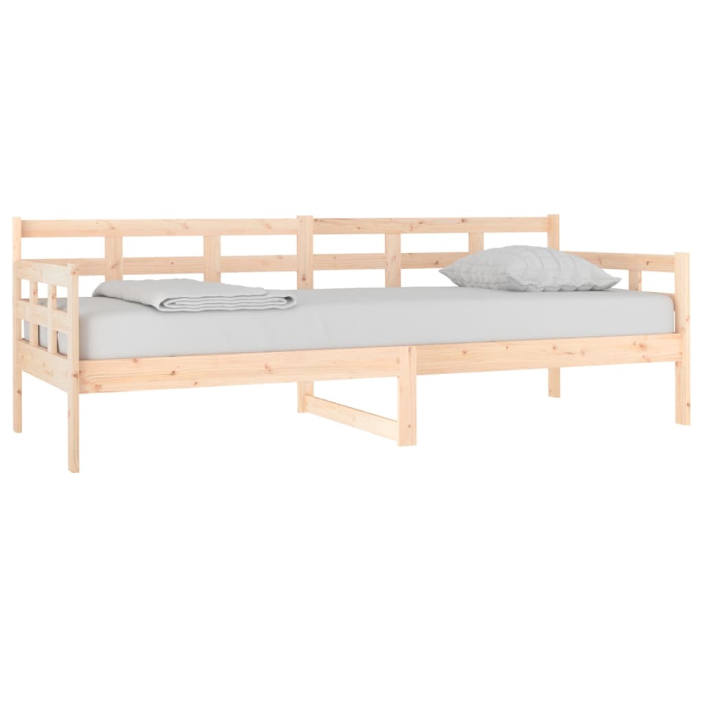 Lit de jour sans matelas bois de pin massif 80x200 cm - XIOS