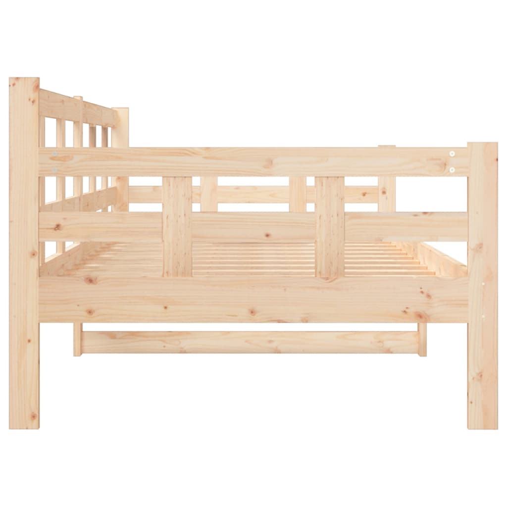 Lit de jour sans matelas bois de pin massif 90x190 cm - XIOS