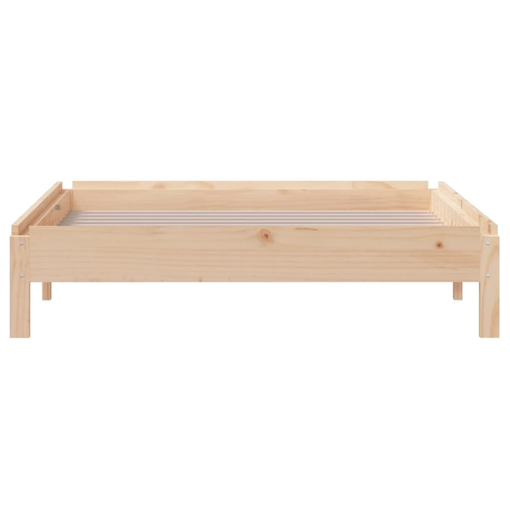 Lit empilable sans matelas 75x190 cm bois pin massif - XIOS