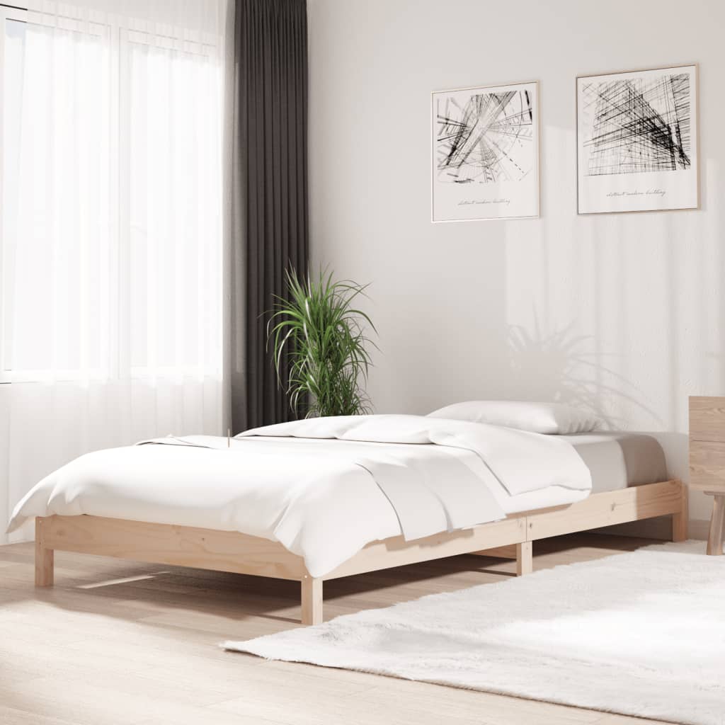 Lit empilable sans matelas 75x190 cm bois pin massif - XIOS